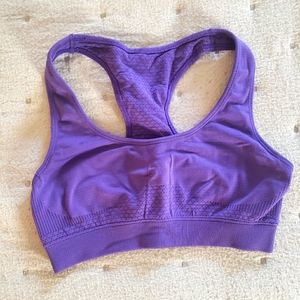 Purple Forever 21 Sports Bra